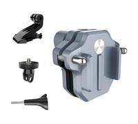 Arecobticy Multifunction Motorcycle Handlebars Camera Clip with Not Shaking Action Camera Holder for Smooth Footage During Ride Motorcycle Windshield Mount