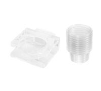 Arecobticy Reptiles Feeding Station with Secure Suction Mounts Ventilated Base and Feeding Zone for Live Prey Secure Suction Reptiles Feeder Bowl