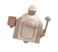 Arecobticy Safe Kids Bath Foaming Machine Creating Ice Cream Bubble Maker Toy for Toddler Educational Role Playing Activity Bubble Maker Toy