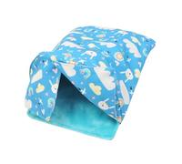 Arecobticy Small Pet Hideouts House for Sugar Gliders and Pet with Warm Soft Fabric Lovely Design Shelter Cave for Hamster Cozy Animal Cave for Hamsters and Gerbils with Soft Warm Fabric