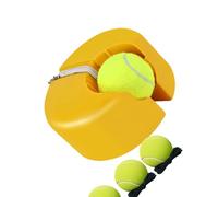 Arecobticy Tennis Practice Rebounder with Elastic Rope Ball Rebounds Trainer Partner Sparring Device Easy to Use Rebounder Easy Installation
