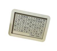 Arecobticy Wood Money Box Case Coin Storage Jar with Saving Goal Targets and Number for Teaching Kids Financial Skills Home Decors Money Box