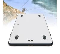 Aredwhiterui 2M/2.5M Inflatable Lake Float for Adults, Multi-Person Swim Platform, Non-Slip Dec, Multi-Dock Connection, Floating Dock/Raft for Pool, Beach, Lake, River Activities,2M-NOmotor