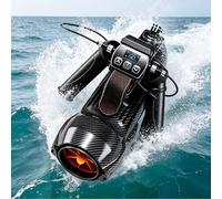 Aredwhiterui 650W Underwater Scooter for Adults, Mini Sea Scooter with 7.8 kg Thrust, 7 km/h Speed & 40m Depth, Snorkeling Gear for Pool Training, Paddle Board & Water Fun