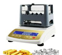 Aredwhiterui Lab-Accurate Gold Purity Tester, 0.001g/cm³ Precision Density Meter for Karat Value Assessment, With Dada Export & Dual Power, Suitable for Jewelers and Recyclers MDJ-300K