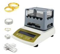 Aredwhiterui Pro Precious Metal Tester, Probador De Oro for 1-24k Silver/Platinum/Gold, Digital Purity Analyser with Density & Weight Function, Support Data Export XF-600K