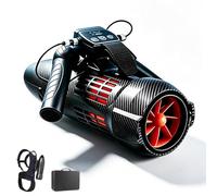 Aredwhiterui Upgraded Wearable Water Scooter, 4-in-1 Snorkeling Gear for Adults, 650W Strong Thrust Sea Scooter Replaces Pool Floats, Underwater Exploration & Scuba Gear