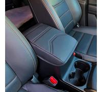 Areeyils Car Center Console Armrest Cover for Mazda CX5/CX-5 Accessories 2025 2024 2023 2022 2021-2018， Armrest Cover Dog Seat Arm Rest Box Lid Protector(Black LINE)