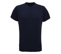 Aremie Mens Performance T Shirt Short Sleeve Lightweight Breathable Wicking Quick Dry Tops - French Navy Blue (XL)