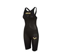 (34, Black/Gold) Arena Women's Arena Carbon Air2 Kneesuit Competition Swimwear