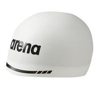 Arena 3D Soft Silicone Swimming Cap - White
