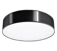 ARENA 45 Black Round Shape Ceiling Lamp - Loft Design LED E27