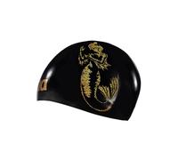 Arena 50th Anniversary Signature Collection Jessica Long Unisex Adult Pro II Molded Silicone Swim Cap for Training and Racing, FINA-Approved, One Size Fits Most, Black