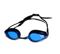 Arena Adult Tracks Swimming Goggles - Blue Lens, Black Frame