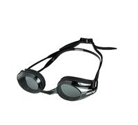ARENA Tracks Racing Goggles, Unisex Adult Pool Goggles with UV Protection, 4 Interchangeable Nose Bridges, Silicone Seals, Lenses with an Anti-Fog Treatment