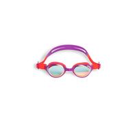 Arena Air Mirror Junior Swim Goggles - Ages 6-12, Anti-Fog - Yellow Copper/Plum/Bright Coral