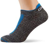 Arena Basic Socks Grey Melange-Pix Blue M