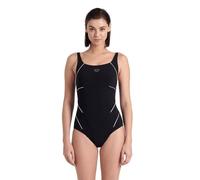 Arena Womens W Jewel R One Piece, Black-White, 36 EU