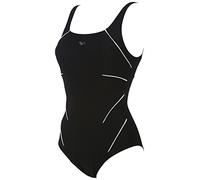 Arena Womens W Jewel R One Piece, Black-White, 36 EU