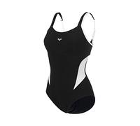 Arena Womens Makimurax Low Cup R One Piece, Black-White, 34 EU