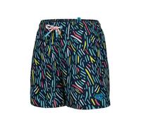 Arena Boys Boy's Water Prints Boxer Ao Beach Short, Navy-Multi, 14-15 Years EU