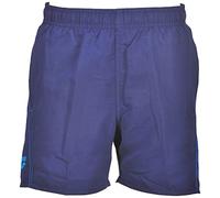 ARENA Boys' Fundamentals Logo Beach Boxer Navy-Turquoise