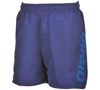 arena Boys' Fundamentals Logo Beach Boxer Navy-Turquoise