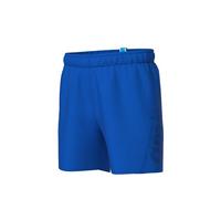 Arena Boy's Fundamentals Logo JR Boxer R Beach Short, Blue China-Navy, 164