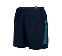 ARENA Boys' Fundamentals Logo R Beach Boxer Navy-Turquoise