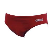 Arena Boys' Swim Trunks Saredos Swim Briefs Red/Metallic Grey 140cm 10-11 Years