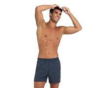 ARENA Bywayx R Men's Sea & Pool Swimsuit, Recycled Quick-Dry Fabric, Mesh Briefs, Side Pockets, Grey, Size L