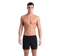 Arena Bywayx R Men's Sea & Pool Swimsuit, Swimsuit in Comfortable Recycled Quick-Dry Fabric, Swimsuit with Inner Mesh Briefs and Side Pockets Black-White