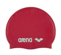 Arena Childrens/Kids Classic Silicone Swim Cap - Red - One Size - Red - 100% Silicone