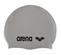 Arena Childrens/Kids Classic Silicone Swim Cap - Silver - Silver - One Size