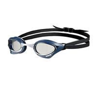 Arena Cobra Core Swipe Unisex Adult Racing Swimming Goggles, Swimming Pool Goggles with Curved Lenses, Anti-Fog, UV Protection, 5 Interchangeable Nose Bridges