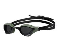ARENA Cobra Core Swipe Unisex Adult Racing Swimming Goggles, Swimming Pool Goggles with Curved Lenses, Anti-Fog, UV Protection, 5 Interchangeable Nose Bridges