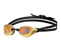 Arena Cobra Core Swipe Unisex Adult Racing Swimming Goggles, Swimming Pool Goggles with Curved Lenses, Anti-Fog, UV Protection, 5 Interchangeable Nose Bridges