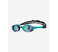 Arena Cobra Edge swimming goggles blue black with mirrored lilac blue lenses
