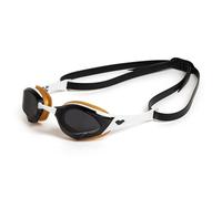Arena Cobra Edge Swipe Swim Goggles - Smoke / White / Gold