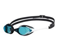 arena Cobra Original Swipe Unisex Adult Racing Swimming Goggles, Swimming Pool Goggles with UV Protection Anti-Fog Lenses, 4 Interchangeable Nose