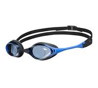 arena Cobra Original Swipe Unisex Adult Swim Goggles, Standard Pool Goggles with Anti-Fog Swipe Technology, Double Adjustable Strap, UV Protection, 4 Interchangeable Nose Bridges