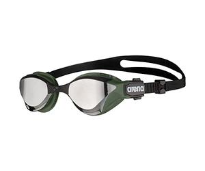 arena Cobra Tri Swipe Mirror Unisex Adult Triathlon Goggles, Swimming Pool Goggles with Mirror Lenses, Anti-Fog, UV Protection, 3 Interchangeable Nose Bridges