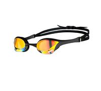 arena Cobra Ultra Swipe Mirror Unisex Adult Racing Swimming Goggles, Swimming Pool Goggles with Curved Mirror Lenses, Anti-Fog, UV Protection, 5 Interchangeable Nose Bridges