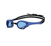 arena Cobra Ultra Swipe Mirror Unisex Adult Racing Swimming Goggles, Swimming Pool Goggles with Curved Mirror Lenses, Anti-Fog, UV Protection, 5 Interchangeable Nose Bridges