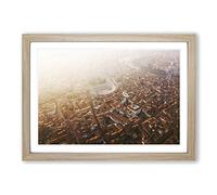 Arena Di Verona in Italy Framed Print | A2 Oak Framed Wall Art | Ready to Hang | Modern Nature Picture | Living Room Bedroom Lounge Office