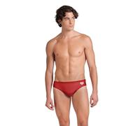 Arena Mens Dynamo Swim Briefs, Red, 32 EU