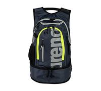 ARENA Fastpack 3.0 Sporty Backpack for Swimming, Sea, Gym and Sports, Water-Repellent Travel Bag with Padded Shoulder Straps, Shoe and Wet Clothes Compartment, 40 litres