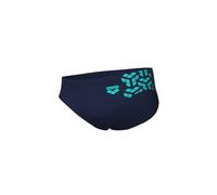 Arena Boys Boy's Kikko V Graphic Swim Briefs, Navy-Water, 12-13 Years UK