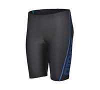 Arena Boy's B Logo Jr Jammer, Black-pix Blue, 12-13 Years UK