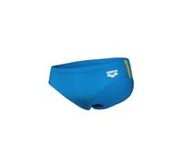 Arena Boys Boy's Solid Swim Briefs, Turquoise-Soft Green-Calypso Coral, 12-13 Years UK